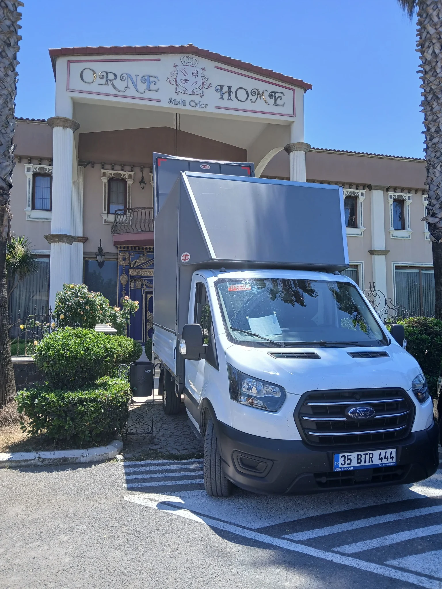 Villa taşıma hizmeti için Faysal Nakliyat aracı